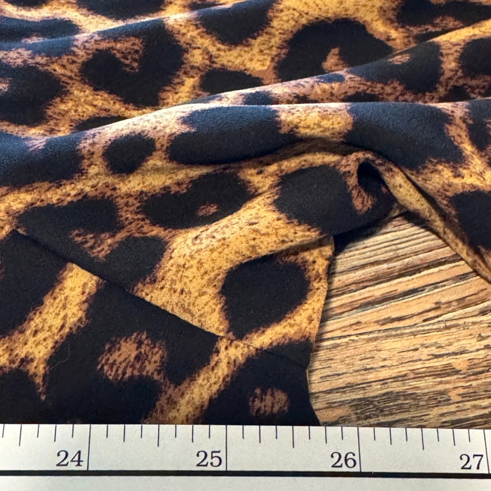 Blouse Torrid size 2 leopard animal print three quarter sleeve plus size 2XL - Picture 10 of 13